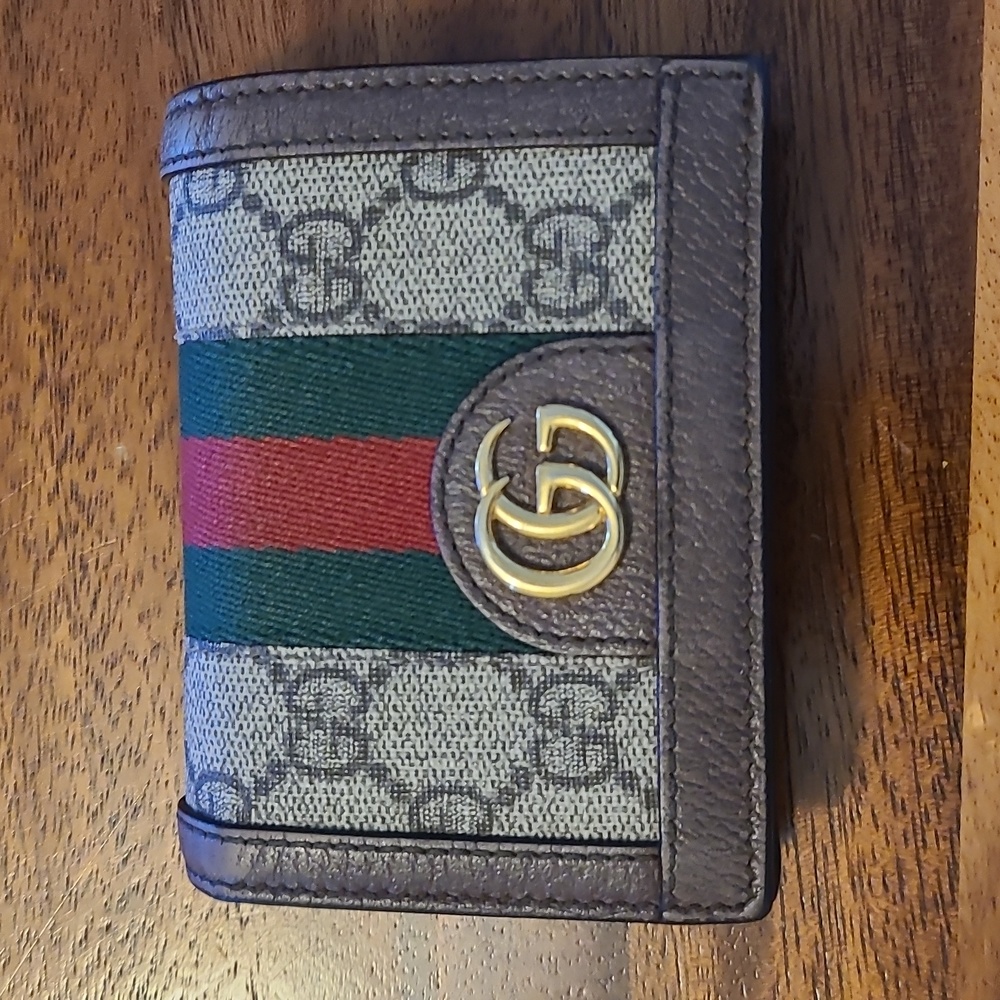 Gucci. Ophidia GG Card Case Wallet